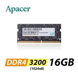 @電子街3C特賣會@全新 宇瞻 Apacer DDR4 3200 16GB 筆記型電腦 記憶體 RAM 筆記型記憶體