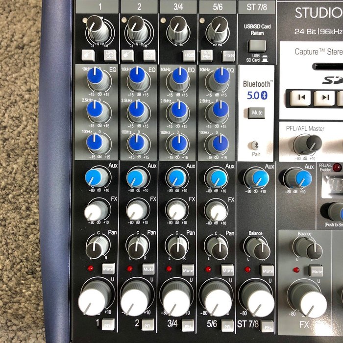 [反拍樂器] Presonus StudioLive AR8C 混音器 同時分軌錄音 藍芽連接 Podcast 公司貨