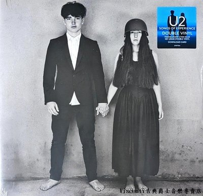 @【Universal】U2:Songs of Experience U2:淬鍊之歌(二張透明藍色彩膠)