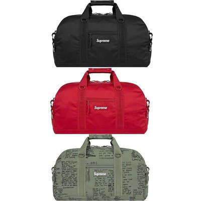 SUPREME 23S Field Duffle Bag 旅行包 健身包 手提包
