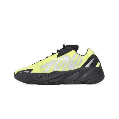 Adidas Yeezy 700 MNVN Phosphor 黑綠 反光 耐磨 籃球鞋 FY3727
