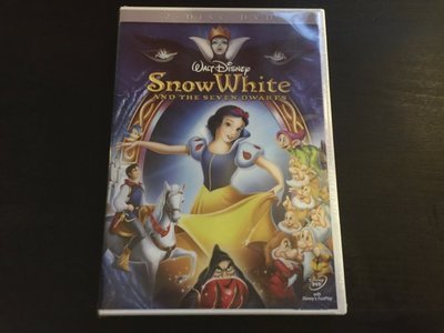 (全新未拆封)白雪公主 Snow White 雙碟裝鑽石版 DVD(迪士尼公司貨)限量特價
