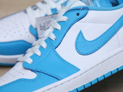 全新2019 NIKE SB AIR JORDAN 1 LOW UNC 低筒北卡藍ZOOM CJ7891-401