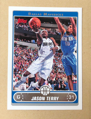 NBA 2006 TOPPS Jason Terry #11