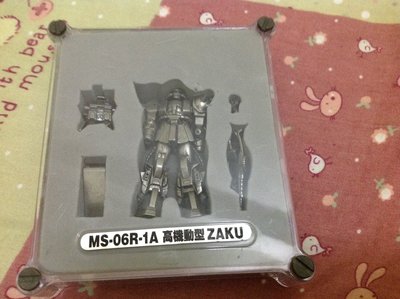 [小老虎]日本正版.金屬合金鋼彈.薩克.MS-06R-1A.高機動型.ZAKU.初版.絕版品.直購.免競標