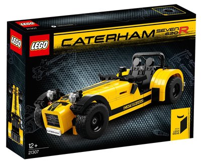 絕版禮物【芒果樂高】Lego 21307 【卡特漢姆賽車 Caterham Seven 620R】【壓盒還原_盒況優】