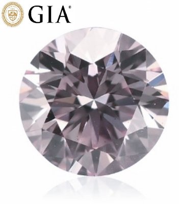 【台北周先生】天然粉色鑽石 1.01克拉 粉鑽 濃郁 乾淨VS2 鑽石圓切割 璀璨耀眼 送GIA證書
