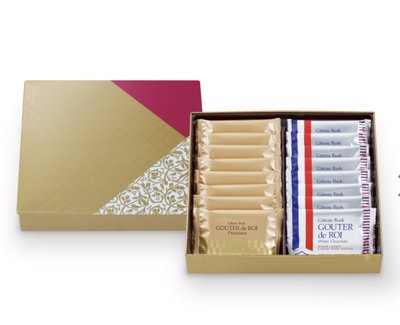 Mei 本舖☼預購 ！日本 GOUTER de ROI 2022 過年 新年 禮盒 白巧克力 黑巧克力 共16枚