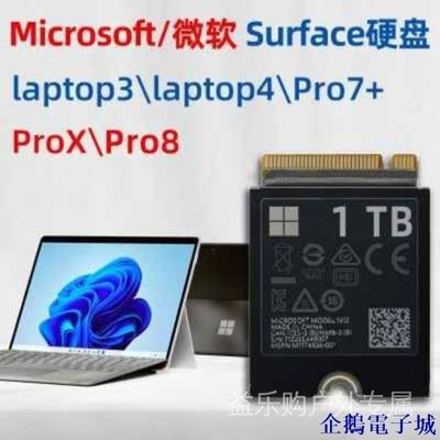 溜溜雜貨檔【品質保障】優選 固態硬碟 Surface電腦全新固態硬碟Pro8/Pro7 /PoX/laptop3&amp;4/BC7