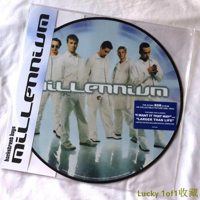 Lucky 1of1收藏Backstreet Boys 后街男孩 Millennium 限量 畫膠 LP 黑膠唱片