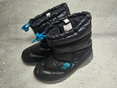 The North Face TNF 男 黑色 Nuptue bootie goose down 鵝毛 雪靴 尺寸 US 9， 27cm