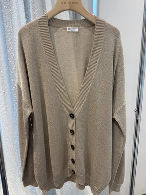 Brunello cucinelli羊毛針織上衣開衫、百分百