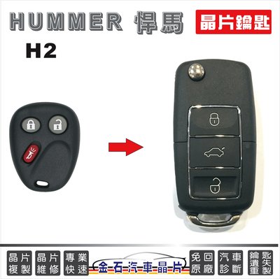 HUMMER 悍馬 H2 車鑰匙複製 打汽車鎖匙 配鑰匙 遙控器 改裝 升級