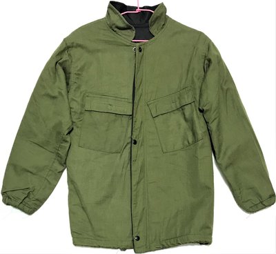 美軍公發 生化防護服 外套 夾克 綠色 近全新 SIZE：S