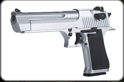 【BCS生存遊戲】銀色~KWC KCB51 沙漠之鷹 金屬滑套 6mm CO2短匣版手槍-KWCKCB51S