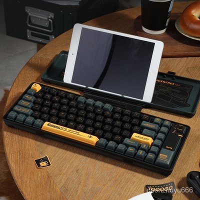熱銷 Lofree洛斐小浪機械鍵盤ipad電競電腦筆記本茶軸84鍵現貨