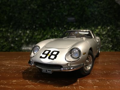 1/18 CMC Ferrari 275 GTB/C 1966 #98 Silver M211【MGM】