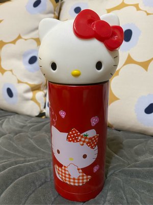 Hello kitty 公仔造型保溫杯（保溫/保冰）日本限定
