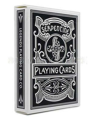 [808 MAGIC]魔術道具  Serpentine Playing Cards black 蛇紋石撲克牌黑色