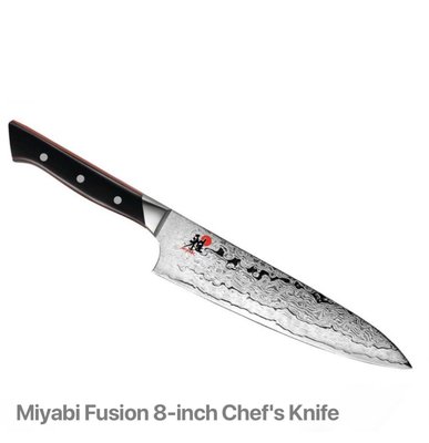 特價～雙人牌雅Miyabi Fusion 600D 8” Chef’s Knife 主廚刀 Morimoto Edition