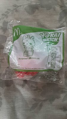 【紫晶小棧】麥當勞 玩具 驚奇吉胖喵 貓 妖怪手錶 收藏 2017年 擺飾