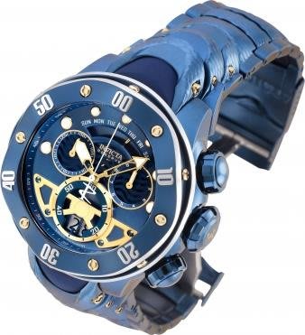 《大男人》invicta kraken #6334藍鋼潛水錶55mm