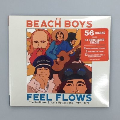 發燒CD 海灘男孩樂隊 THE Beach Boys Feel Flows TH&amp;E Sunflower 2CD