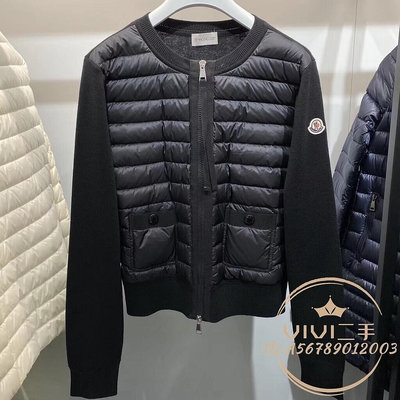 二手現貨 MONCLER 蒙口 女款外套 黑色 羽絨外套 0-4號