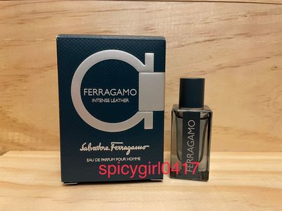 ☆~咖啡香~☆ 盧亞公司貨Salvatore Ferragamo SF 菲常革調 男性淡香精 小香水 5ML