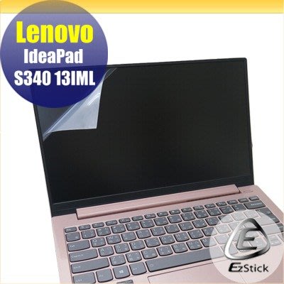 【Ezstick】Lenovo S340 13 IML 靜電式筆電LCD液晶螢幕貼 (可選鏡面或霧面)