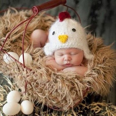寶寶造型服~小雞造型帽【現貨】團拍║攝影║嬰兒寫真║☆。╮
