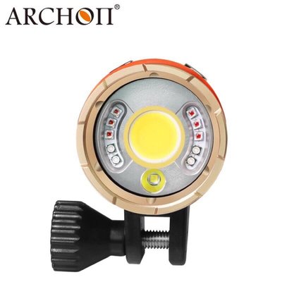 (現貨）ARCHON 奧瞳 DM20-II 水下照明兼攝影補光燈。補光6000流明+聚光860流明+UV光15瓦+紅光15瓦