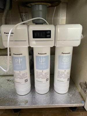 松下凈水器CB430家用廚房直飲機水龍頭自來水過濾器超濾PP濾芯