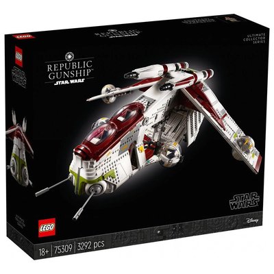 台中＊宏富玩具＊樂高積木 LEGO Star Wars 75309 共和國砲艇Republic Gunship™