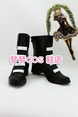【精選】編號2009 Vocaloid 秘密警察 初音MIKU  COS鞋 COSPLAY鞋