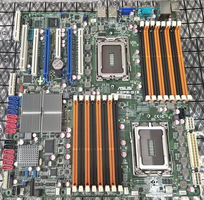 【含稅】ASUS 華碩 KGPE-D16  AMD 雙路 G43 DDR3 庫存主機板 保三個月
