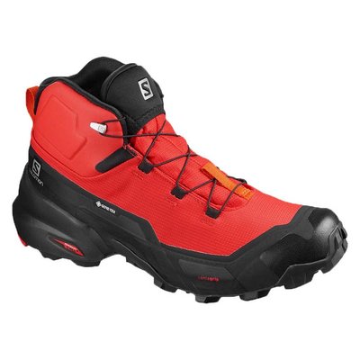 代購新款 Salomon Cross Hike Mid Goretex 登山鞋 中筒 紅 黑 灰 輕量化 越野