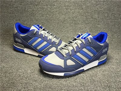 Adidas Originals ZX750 愛迪達 三葉草 藍灰 皮革 休閒運動鞋