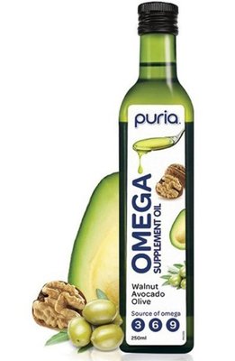 puria兒童 核桃 油牛油果 油橄欖三合一 250ml