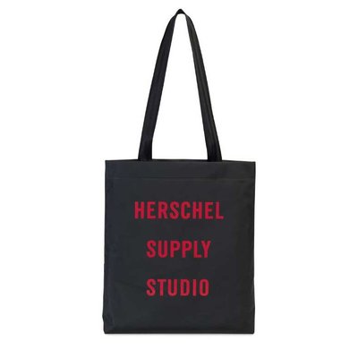 Herschel Keramas 高階 Studio Tote 防水 黑色 紅色 日常 肩背 托特包 [現貨]