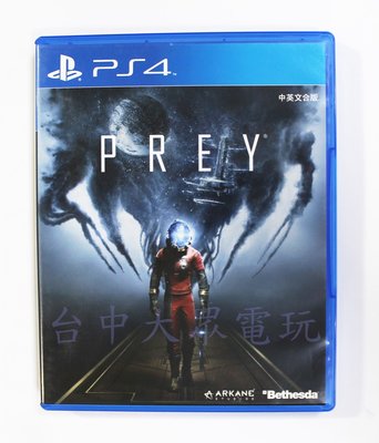 PS4 獵魂 Prey (中文版)**(二手片-光碟約9成9新)【台中大眾電玩】