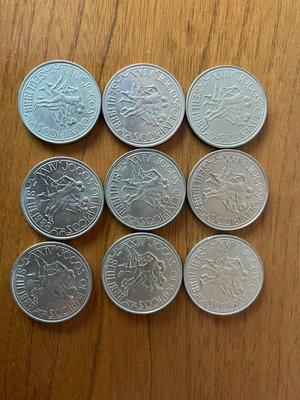 【二手】 葡萄牙1988年250埃斯庫多  奧運會 紀念幣 10，2968 錢幣 硬幣 紀念幣【明月軒】