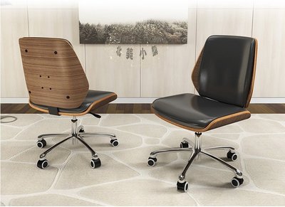 【北美小鎮】北歐風 曲木椅 電腦椅 辦公椅 書桌椅 工業風 休閒椅 設計師椅