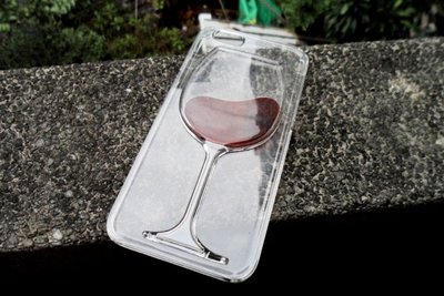 紅酒杯造型二手殼 造型軟殼 手機殼 保護套 全包塑膠 Iphone6/6S ( 4.7吋)