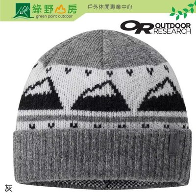Outdoor Research OR 羊毛透氣保暖帽 UKEE BEANIE 毛線帽 灰 271519-1696