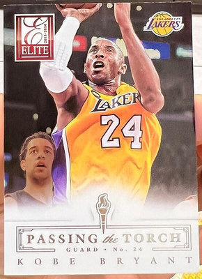 NBA 球員卡 Kobe Bryant 2013-14 Elite Passing The Torch