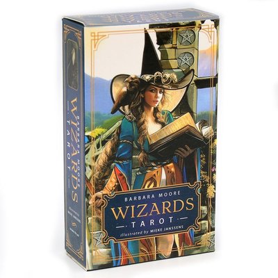 摩爾巫師 Barbara Moore Wizards Tarot Card Game 英文版塔羅牌