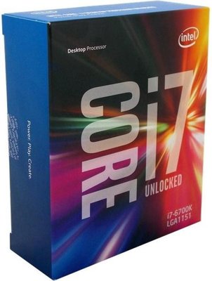 【盒裝 三年保】Intel Core i7-6700K 4.0G 8M SR2BR SR2L0 1151 4C8T