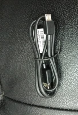 全新品 Taiwan Mobile 隨機附 原廠傳輸線 micto USB 黑色 通用 可面交