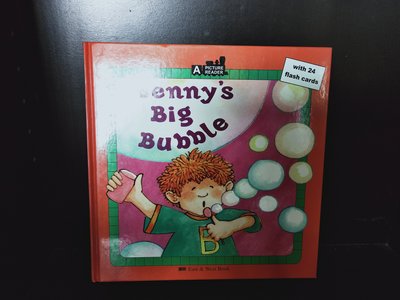 【童書】A picture reader 兒童英語圖畫讀本系列 6 班尼的大泡泡 東西圖書 (附字卡 無CD)